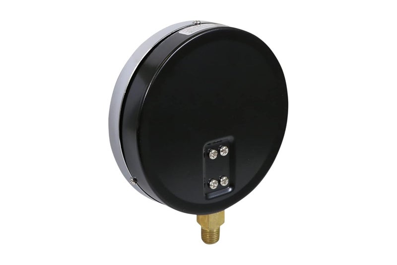 Supply Giant 4.5" inch Dial Utility Dry Water Pressure Gauge, Ideal for Swimming Pool Filter - Sprinkler - Spa - Well Pump - Aquarium - Water Hose, 1/4" NPT Lower Mount Brass Connection (0-100 psi) - Image 3